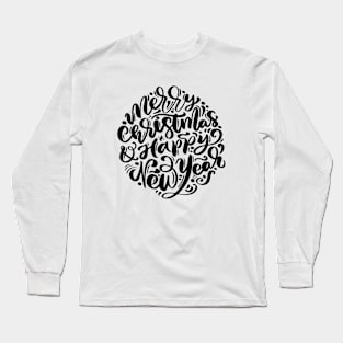 Merry Christmas And Happy New Year Long Sleeve T-Shirt